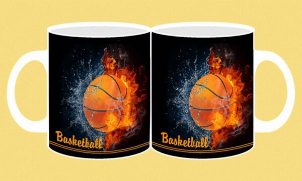 321-photomug-Basketball-burning ball