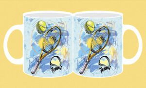 Фоточаша-351-Тенис- ракета и топка